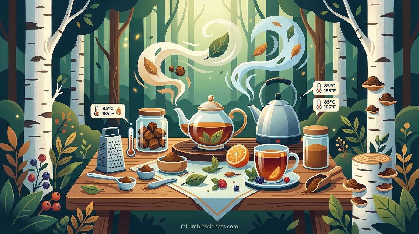 Chaga Tea Brewing Guide
