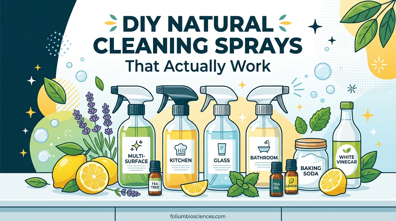 DIY Natural Cleaning Sprays That Actually Work