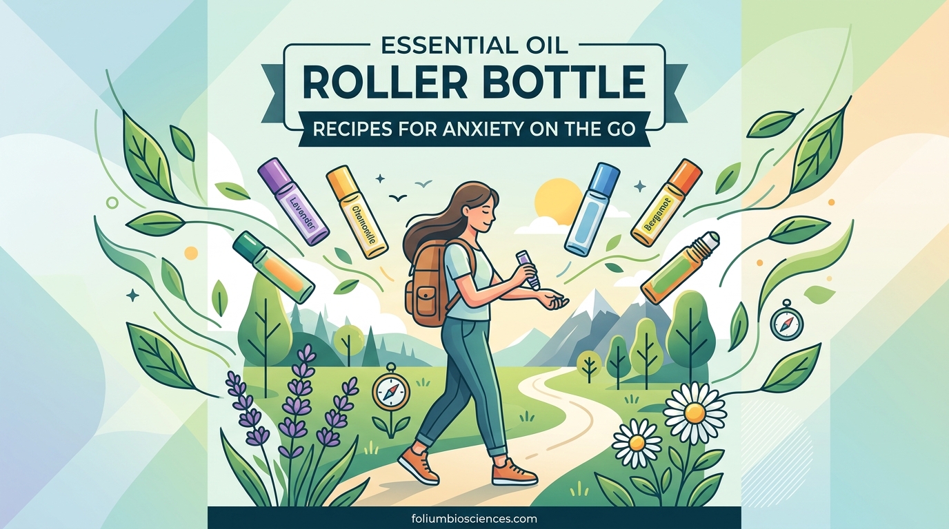 Essential Oil Roller Bottle Recipes for Anxiety on the Go