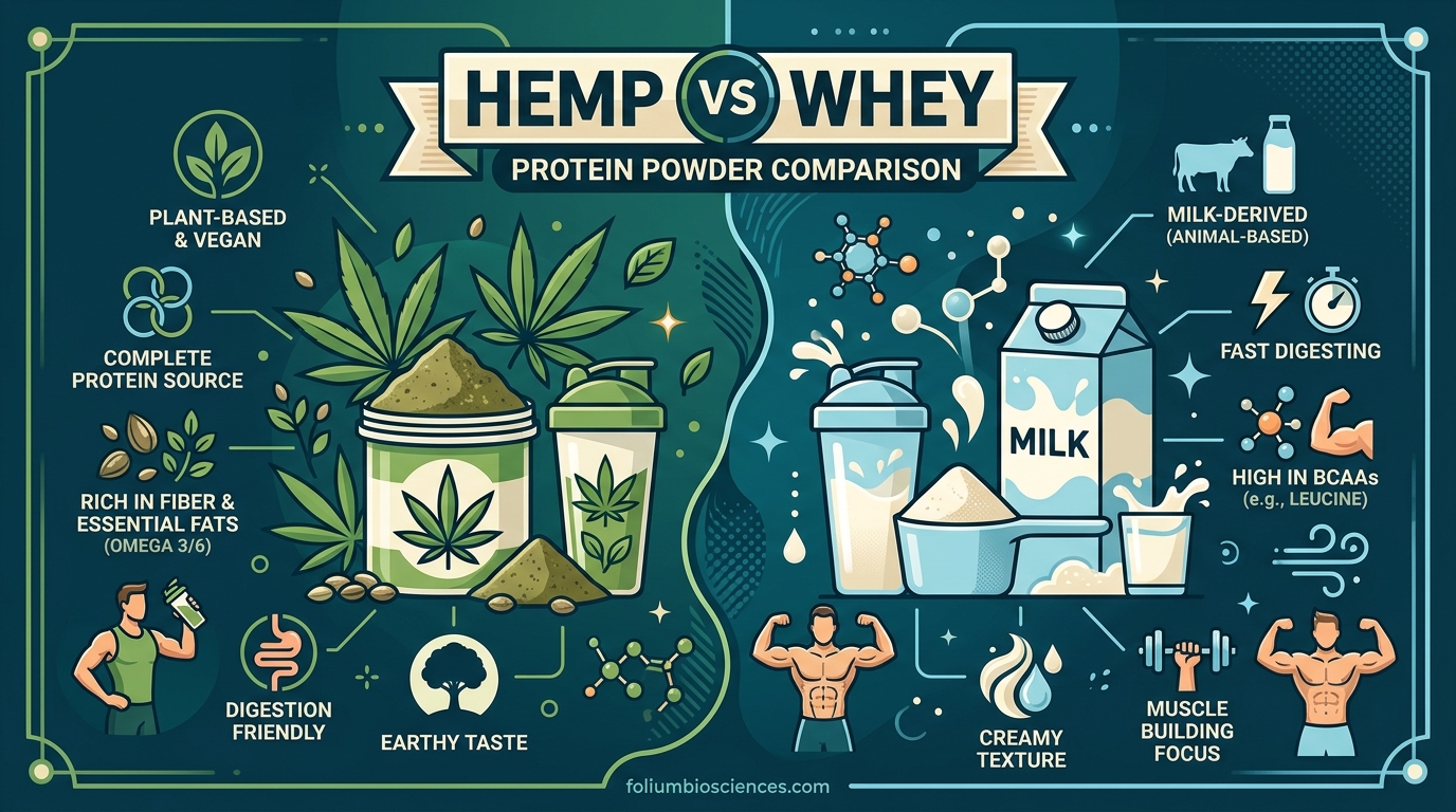 Hemp Protein Powder vs Whey