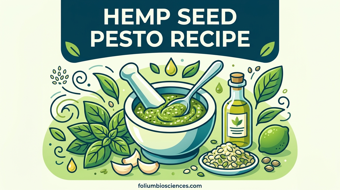 Hemp Seed Pesto Recipe