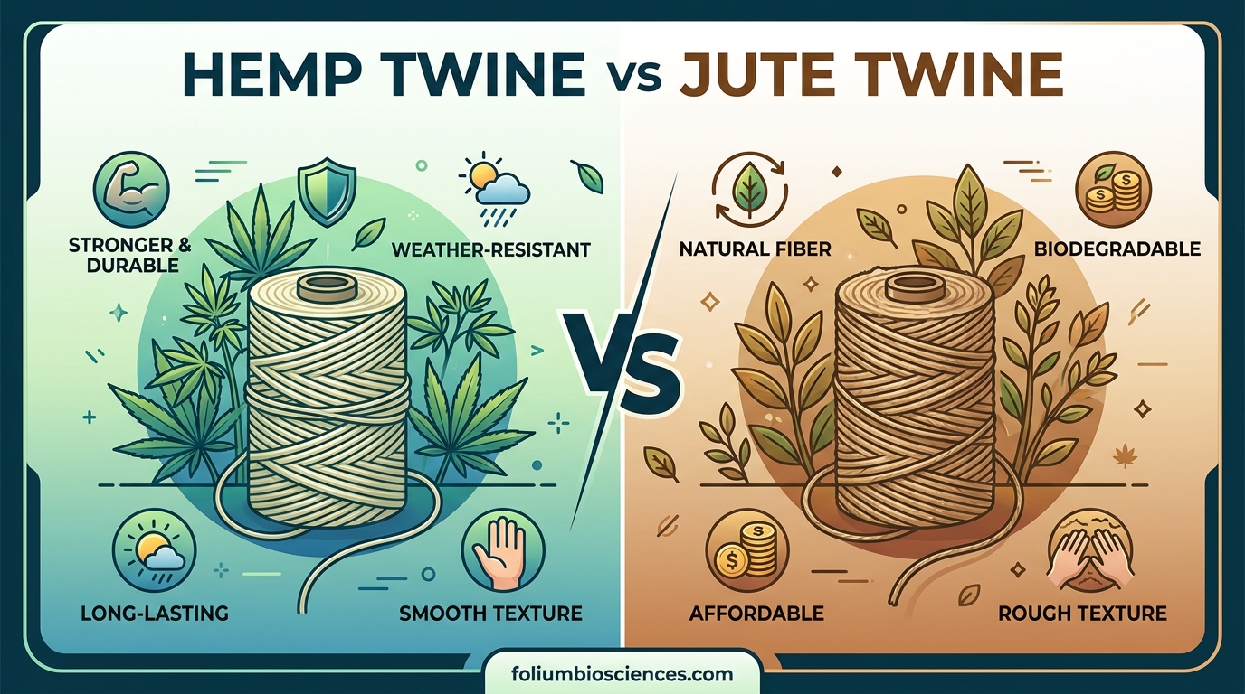 Hemp Twine vs Jute Twine