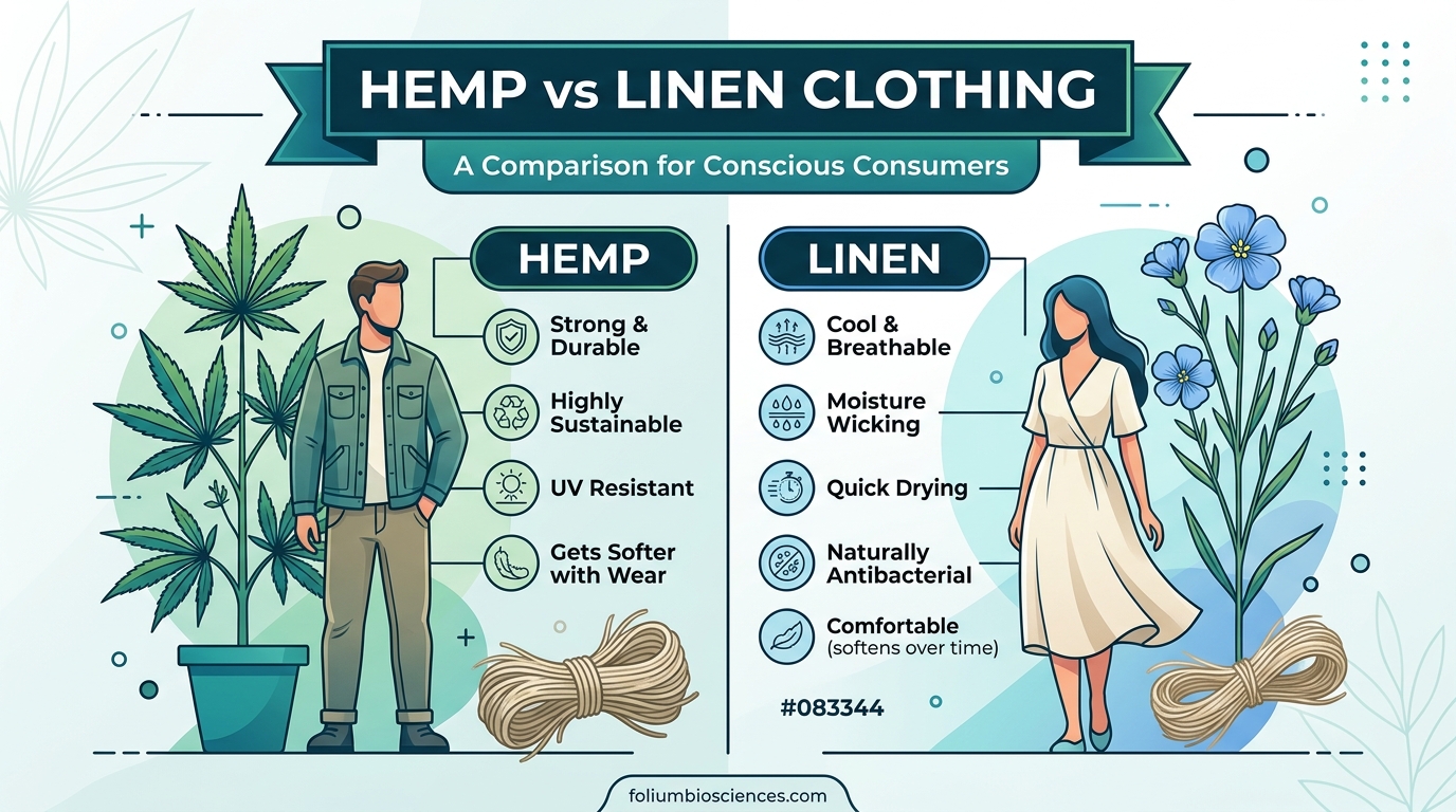 Hemp vs Linen Clothing