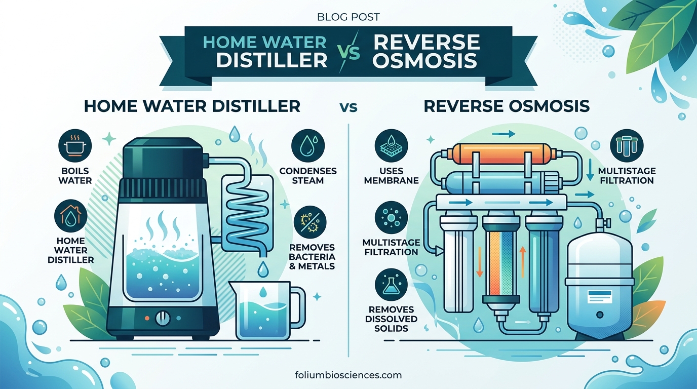 Home Water Distiller vs Reverse Osmosis