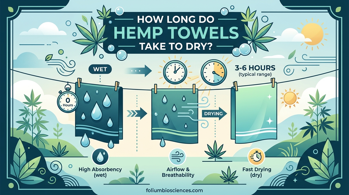 How Long Do Hemp Towels Take to Dry