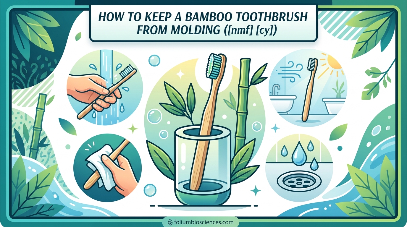 How to Keep a Bamboo Toothbrush from Molding