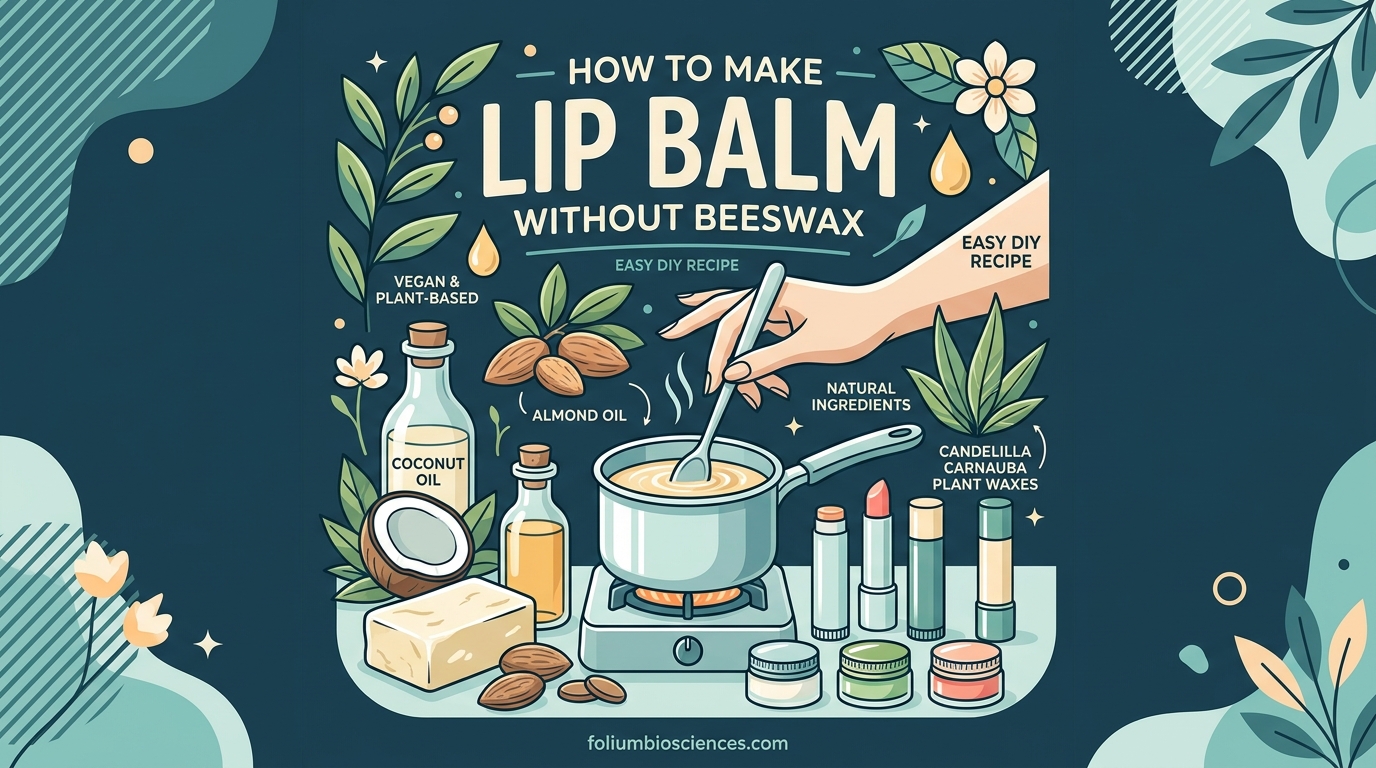 How to Make Lip Balm at Home Without Beeswax
