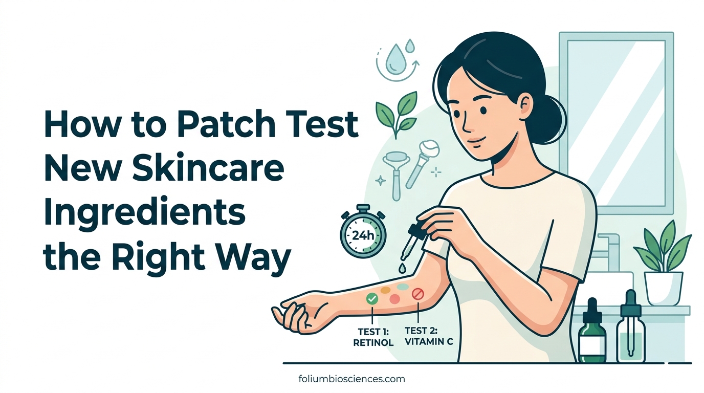 How to Patch Test New Skincare Ingredients the Right Way