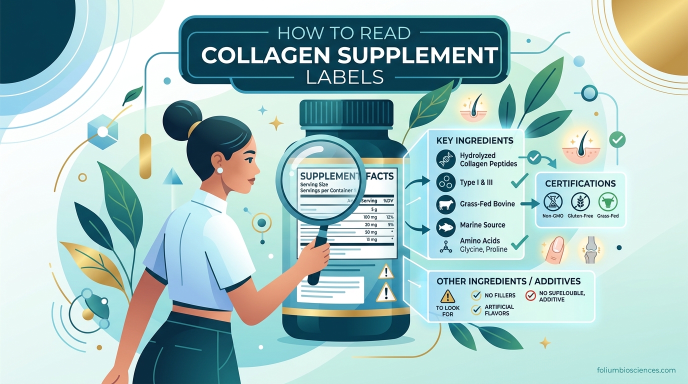 How to Read Collagen Supplement Labels