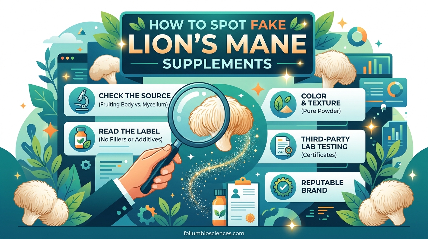 How to Spot Fake Lion's Mane Supplements