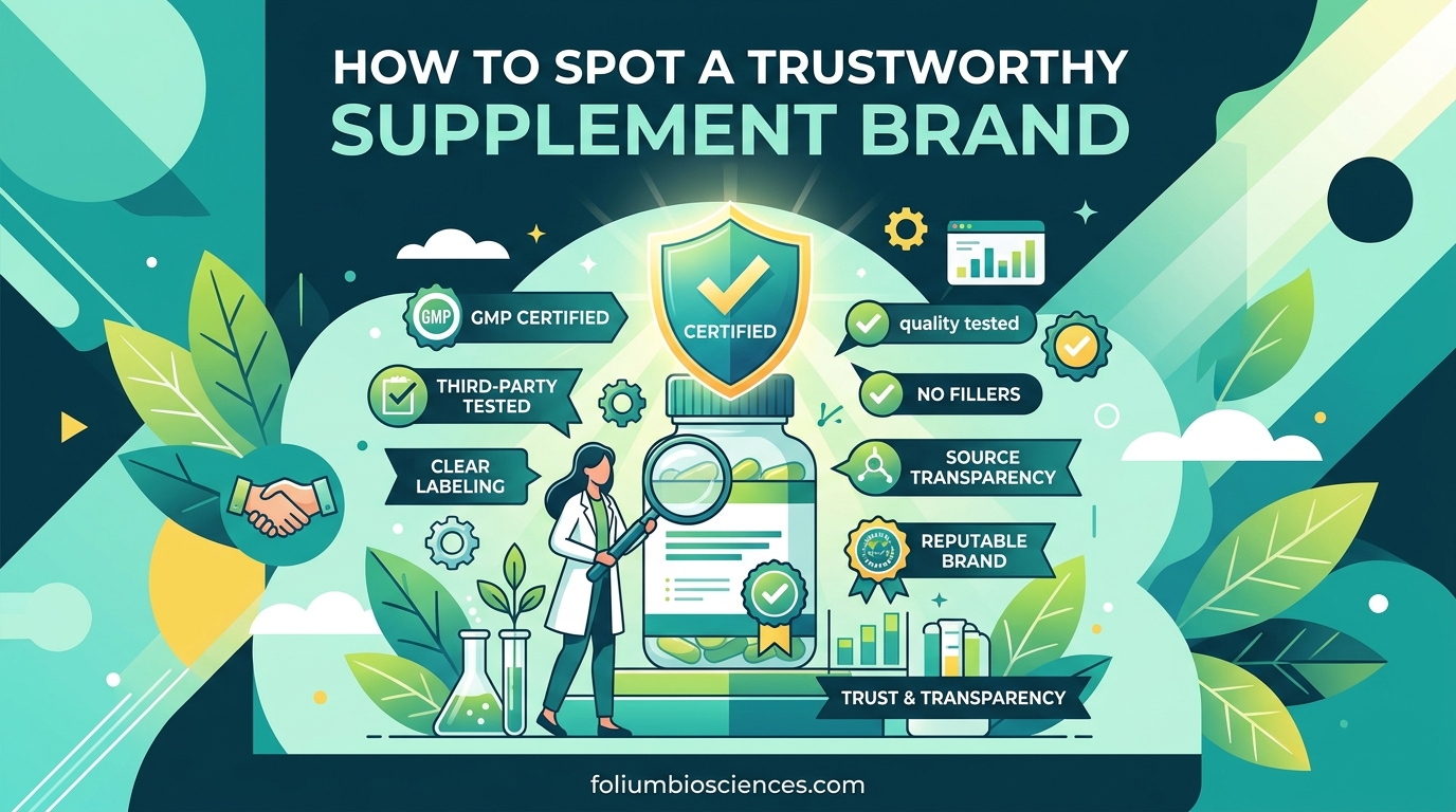 How to Spot a Trustworthy Supplement Brand