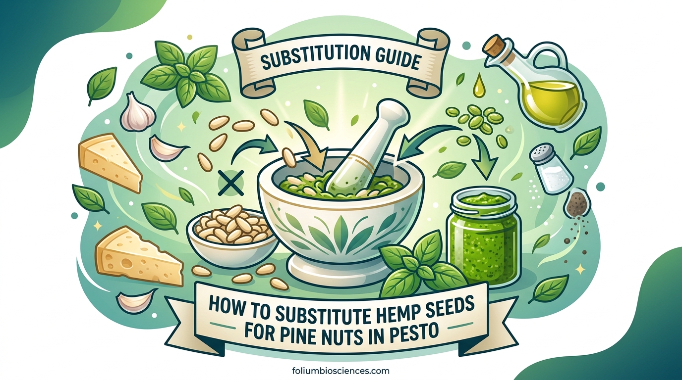 How to Substitute Hemp Seeds for Pine Nuts in Pesto