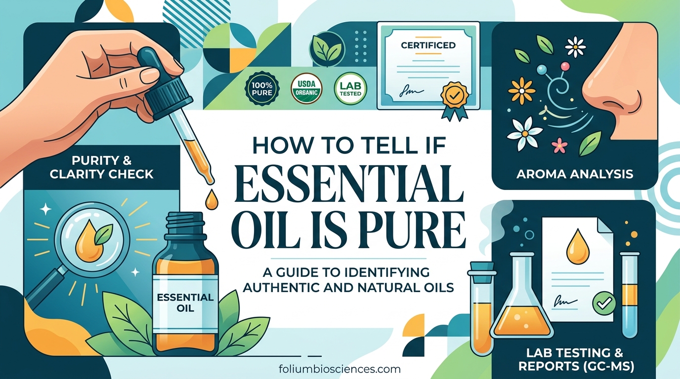 How to Tell If Essential Oil Is Pure