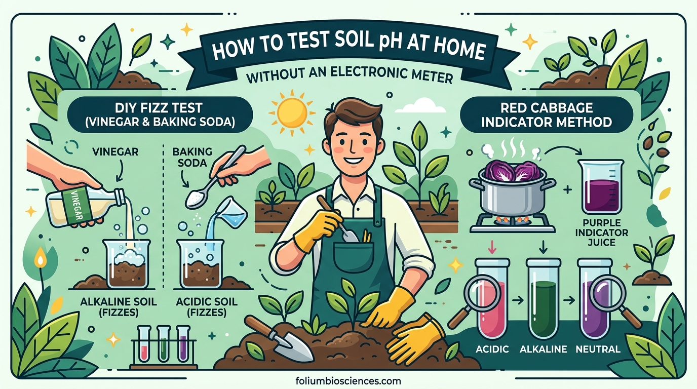 How to Test Soil pH at Home Without an Electronic Meter