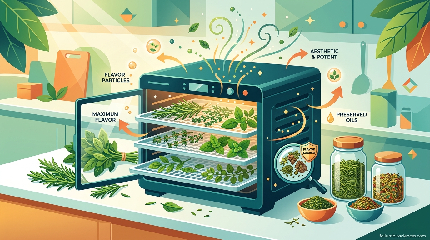 How to Use a Food Dehydrator for Herbs Without Losing Flavor