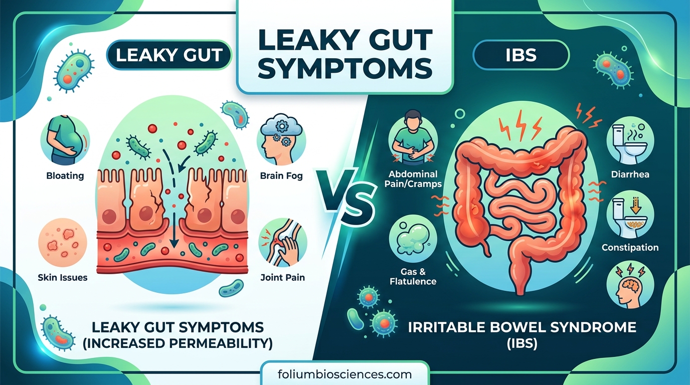Leaky Gut Symptoms vs IBS