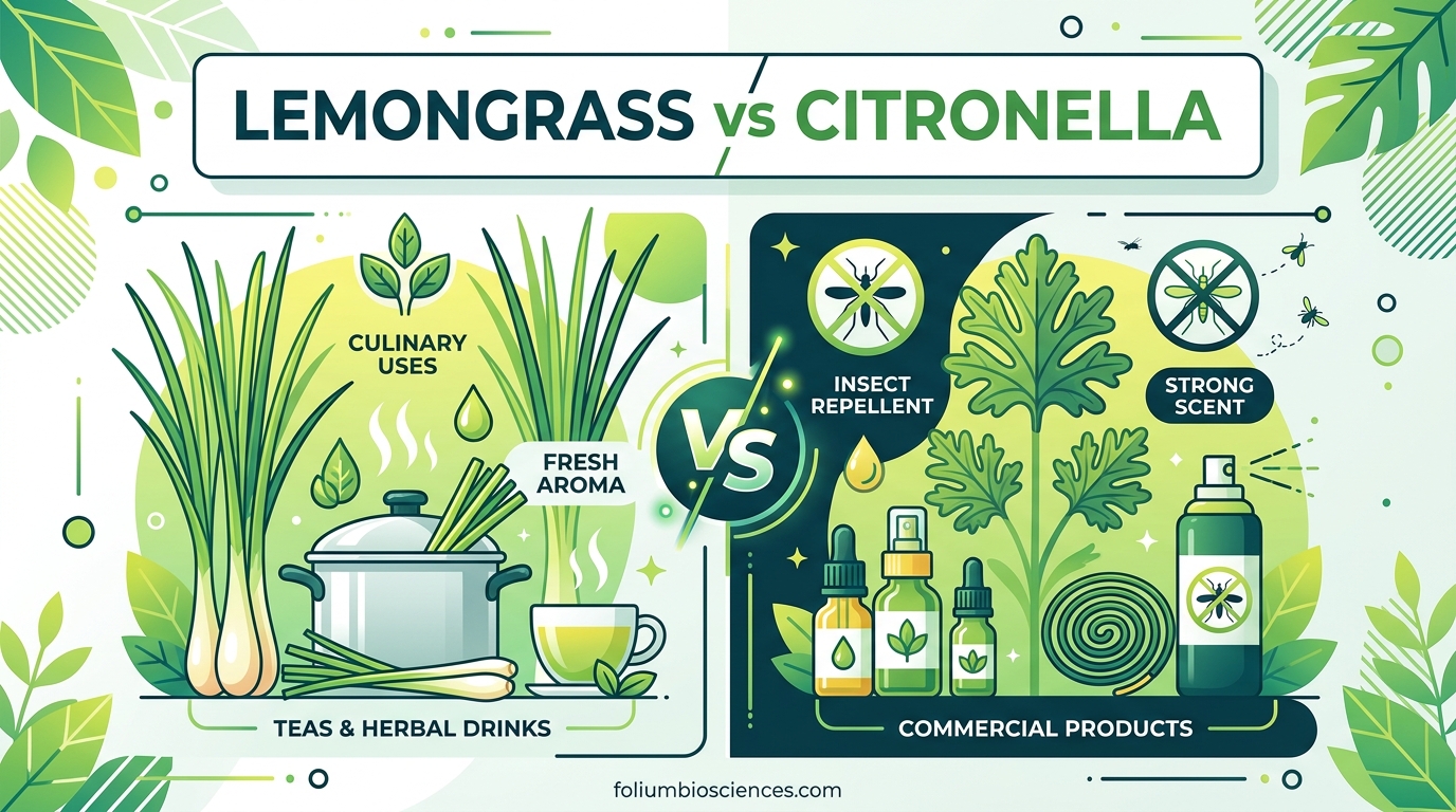Lemongrass vs Citronella