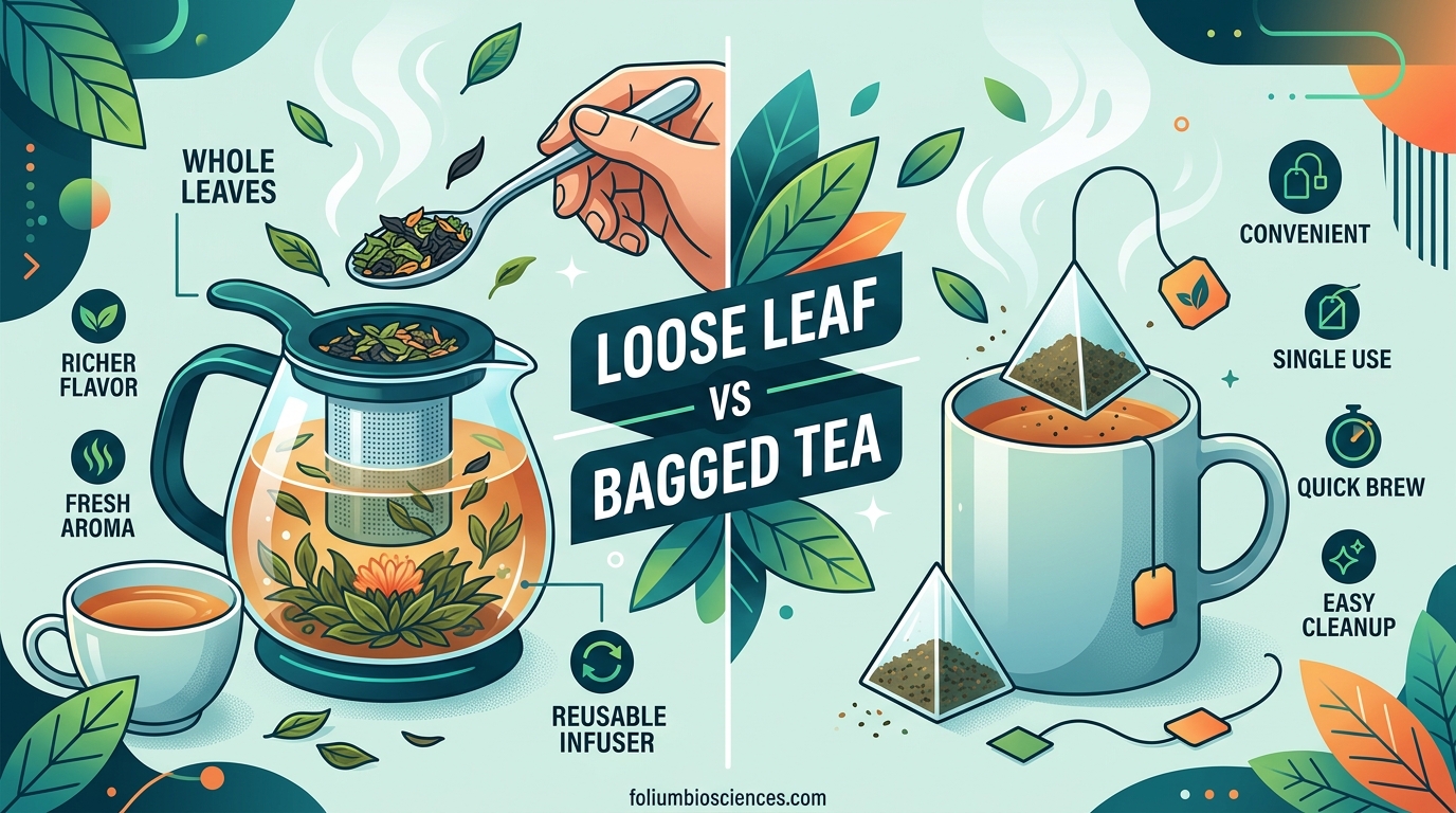 Loose Leaf vs Bagged Tea