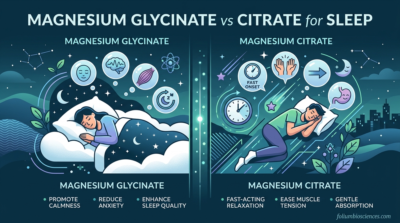 Magnesium Glycinate vs Citrate for Sleep