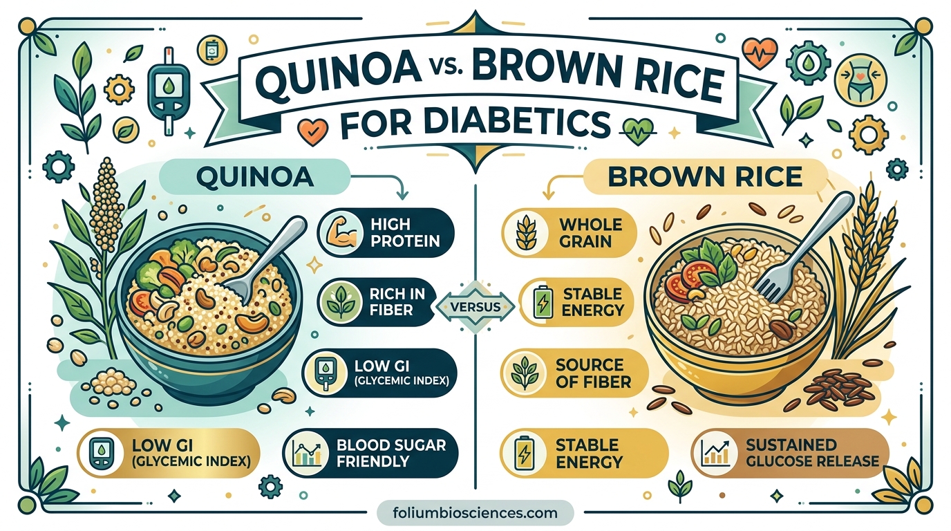 Quinoa vs Brown Rice for Diabetics