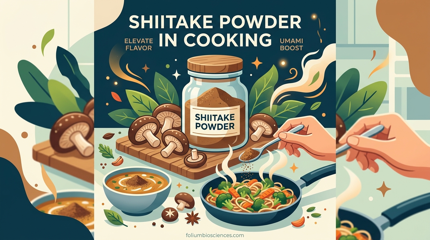 Shiitake Powder in Cooking