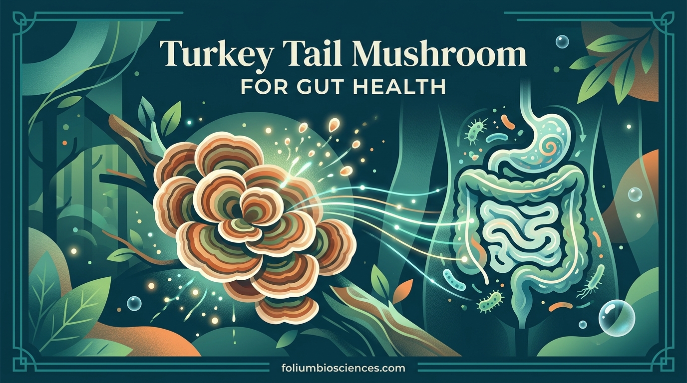 Turkey Tail Mushroom for Gut Health