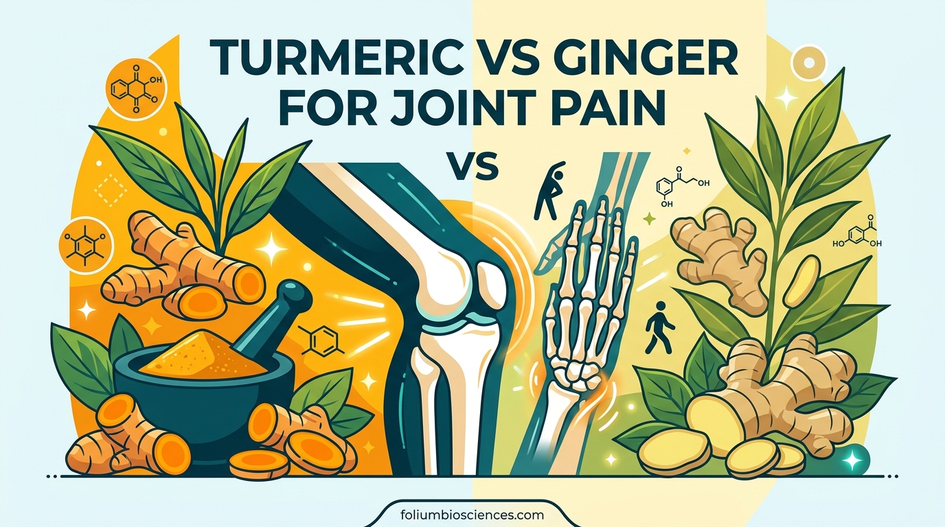 Turmeric vs Ginger for Joint Pain