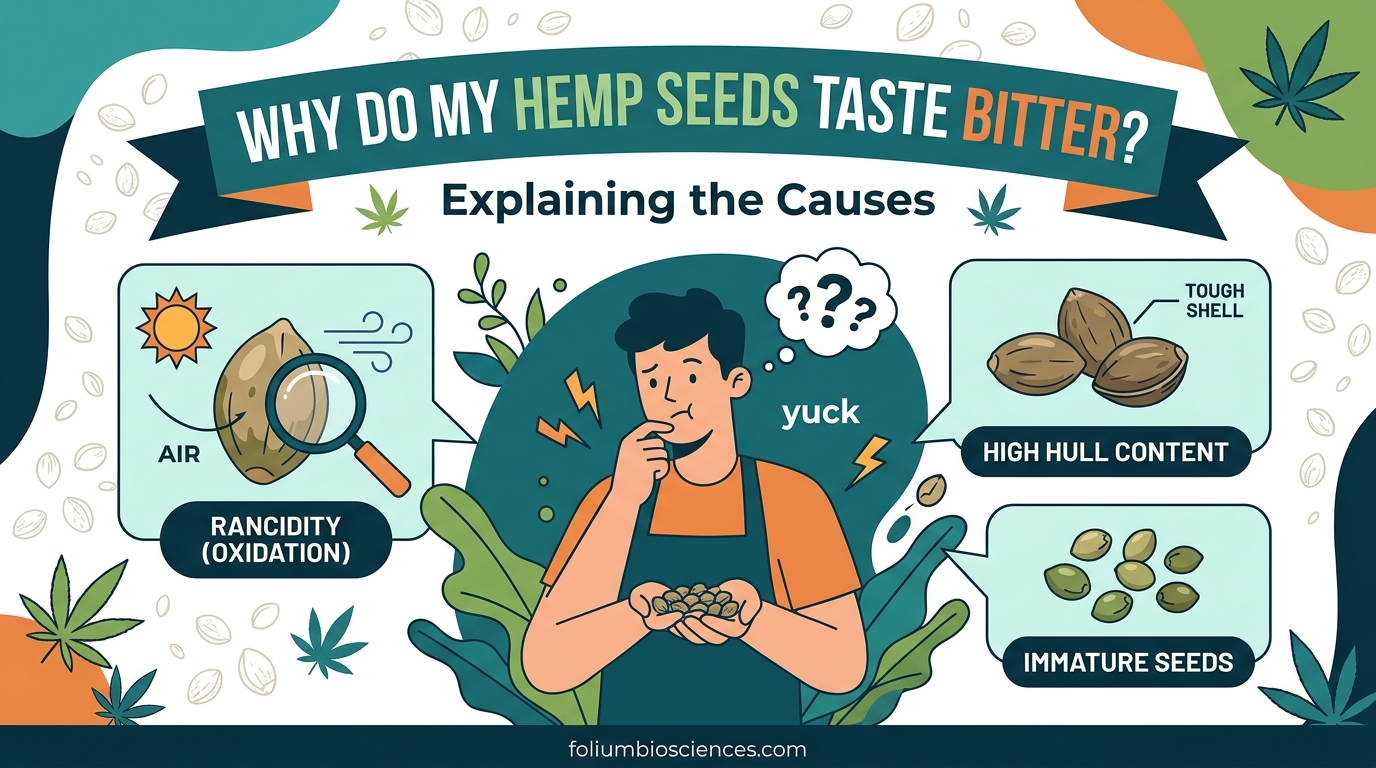 Why Do My Hemp Seeds Taste Bitter