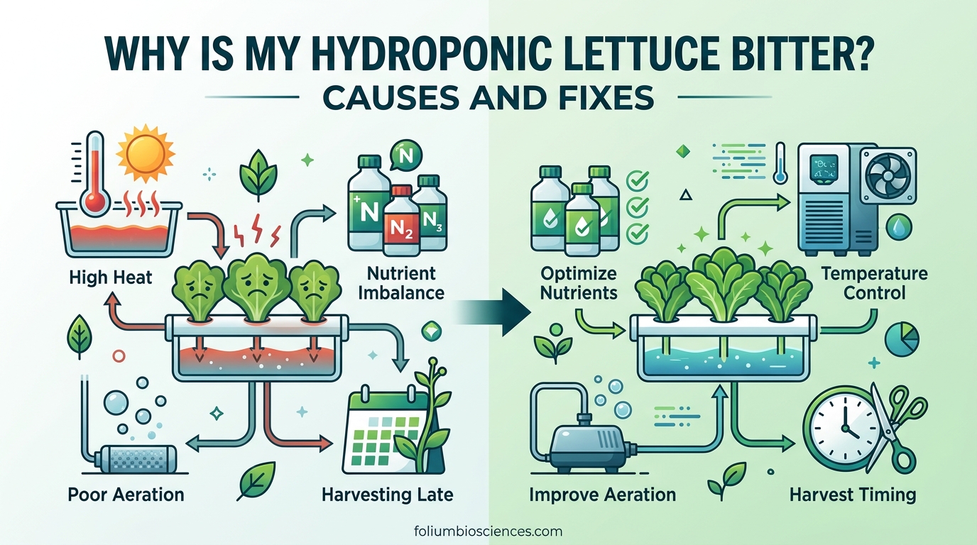 Why Is My Hydroponic Lettuce Bitter Causes and Fixes