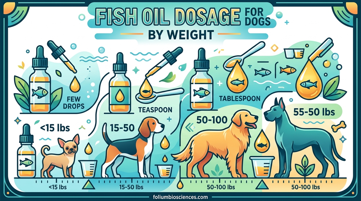 fish Oil Dosage for Dogs by Weight