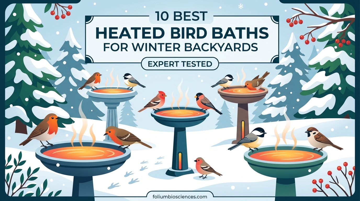 10 Best Heated Bird Baths for Winter Backyards
