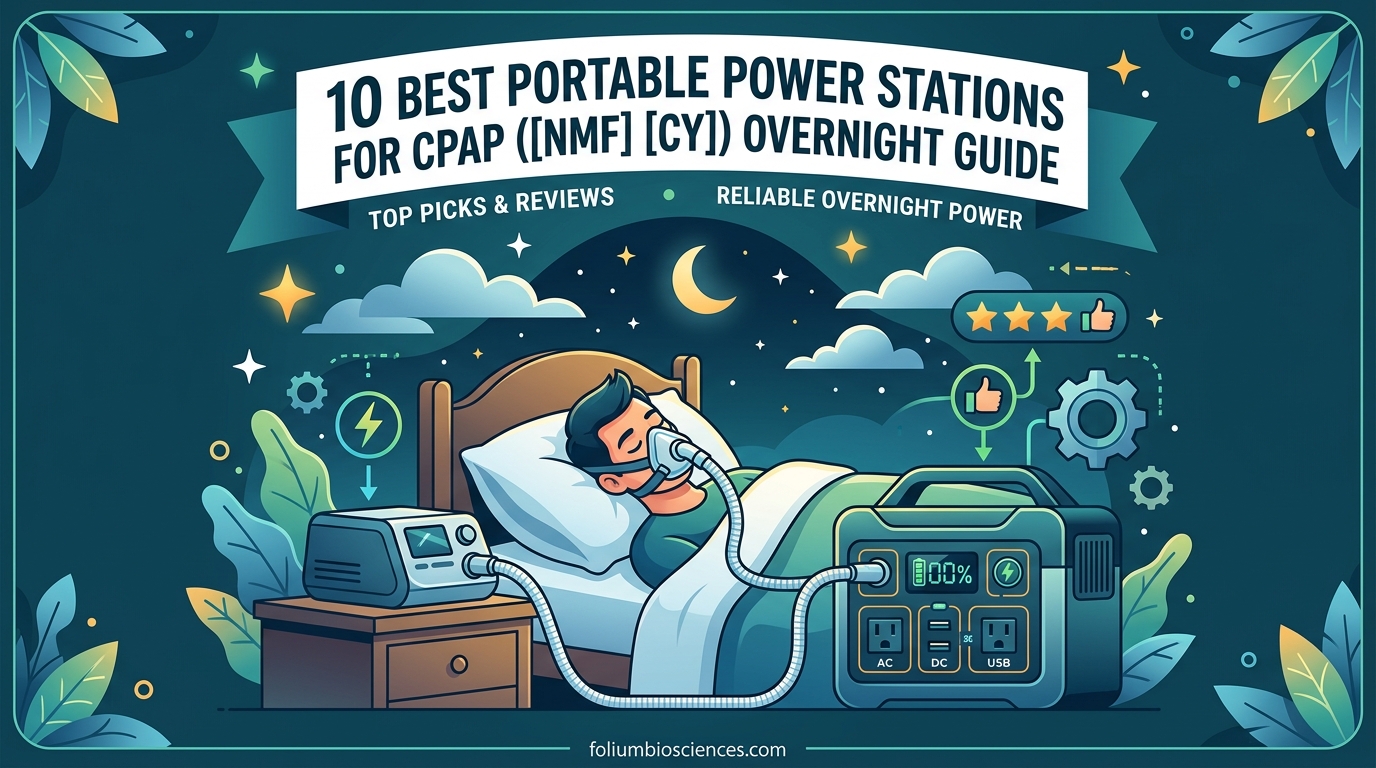 10 Best Portable Power Stations for CPAP
