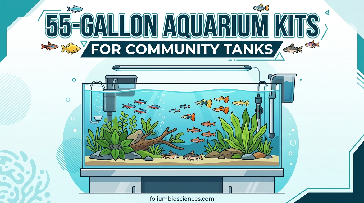 55-Gallon Aquarium Kits for Community Tanks