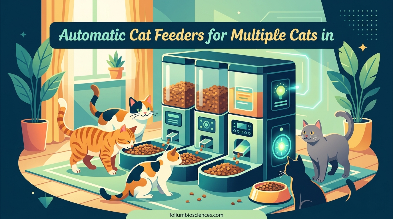 Automatic Cat Feeders for Multiple Cats in