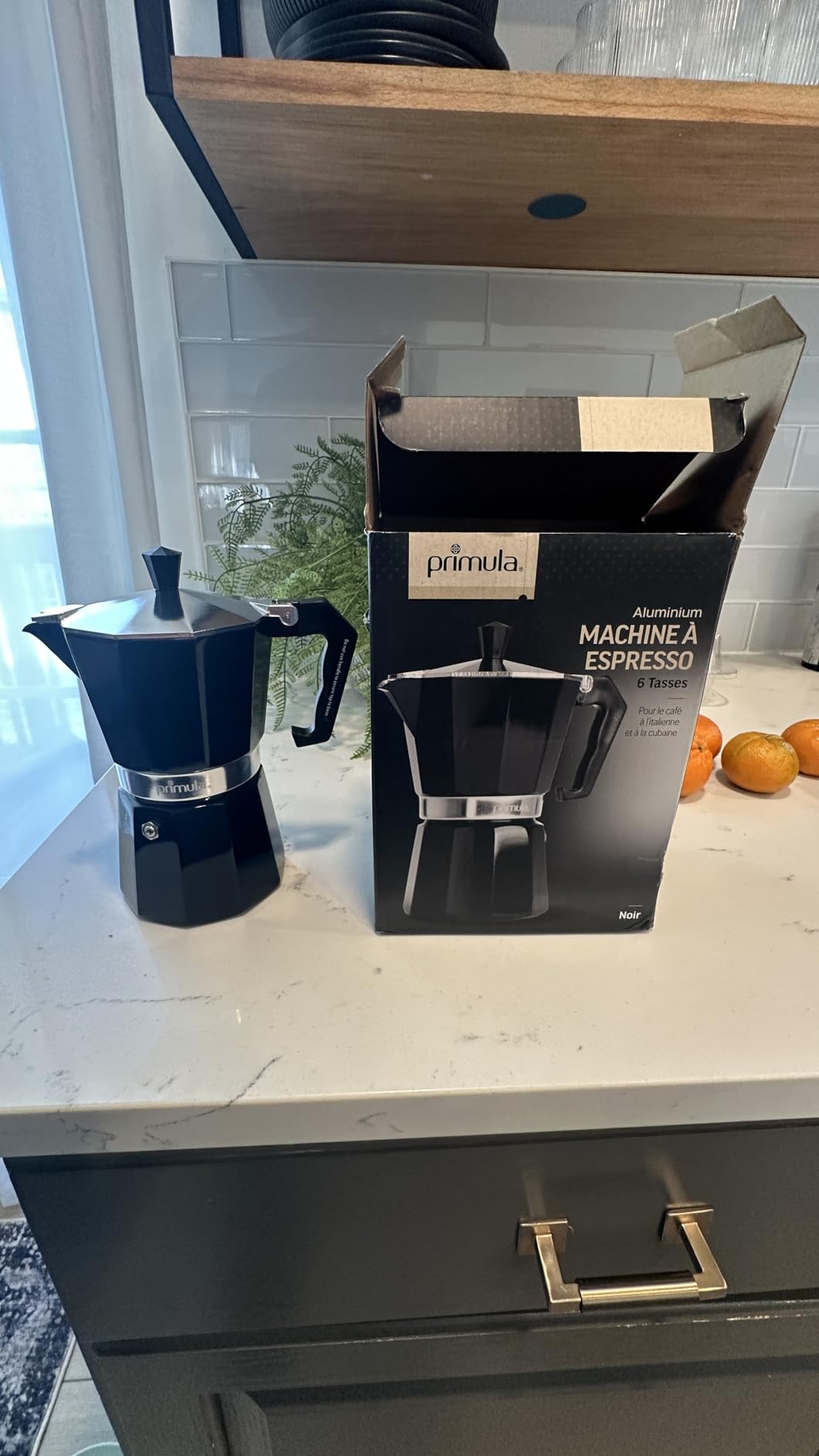 Primula Classic Stovetop Espresso and Coffee Maker, Moka Pot for Italian and Cuban Cafe Brewing, Greca Coffee Maker, Cafeteras, 6 Espresso Cups, Silver customer photo 2