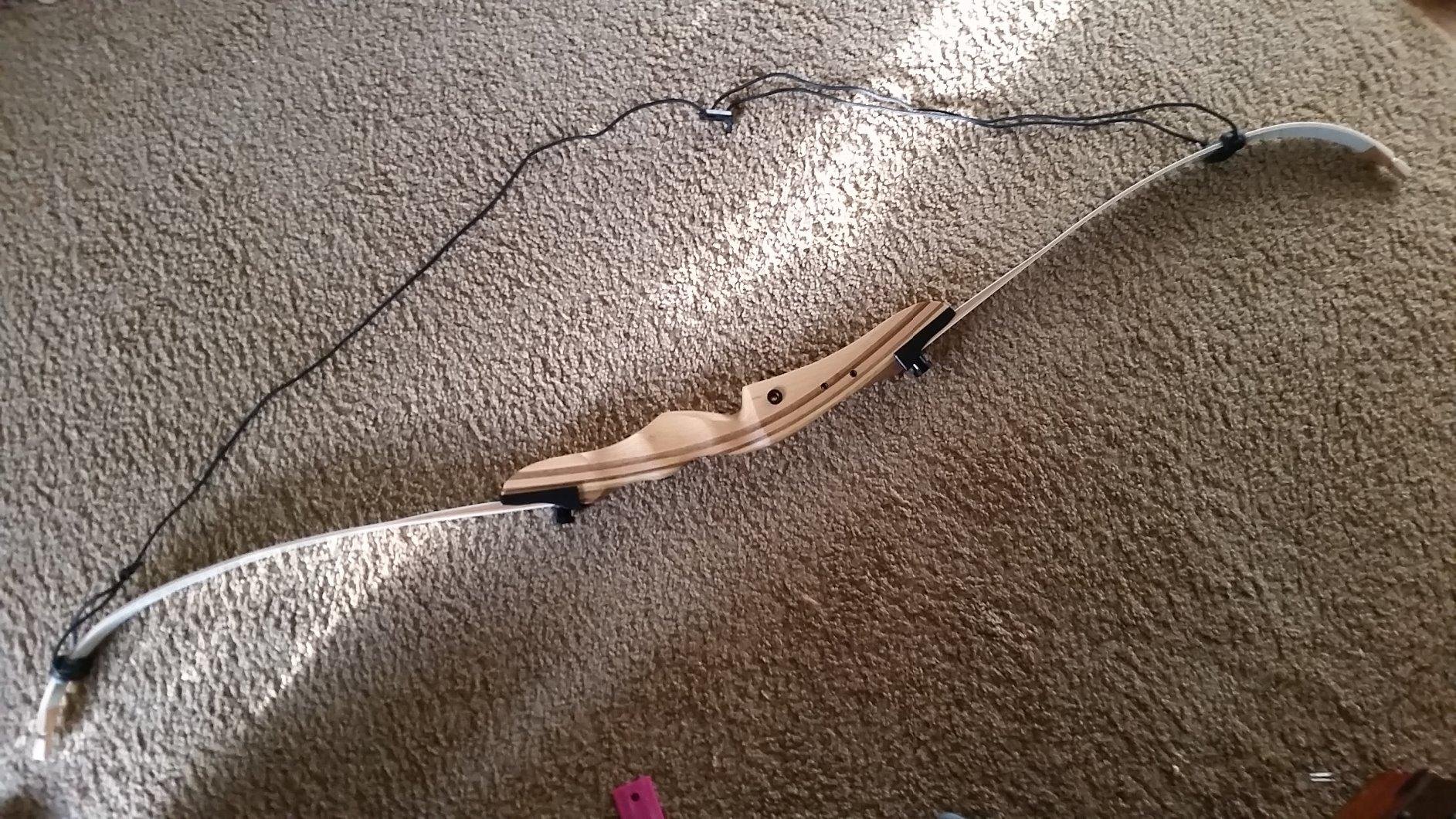 PSE Razorback Traditional Takedown Recurve Recreational Shooting Bow customer photo 2