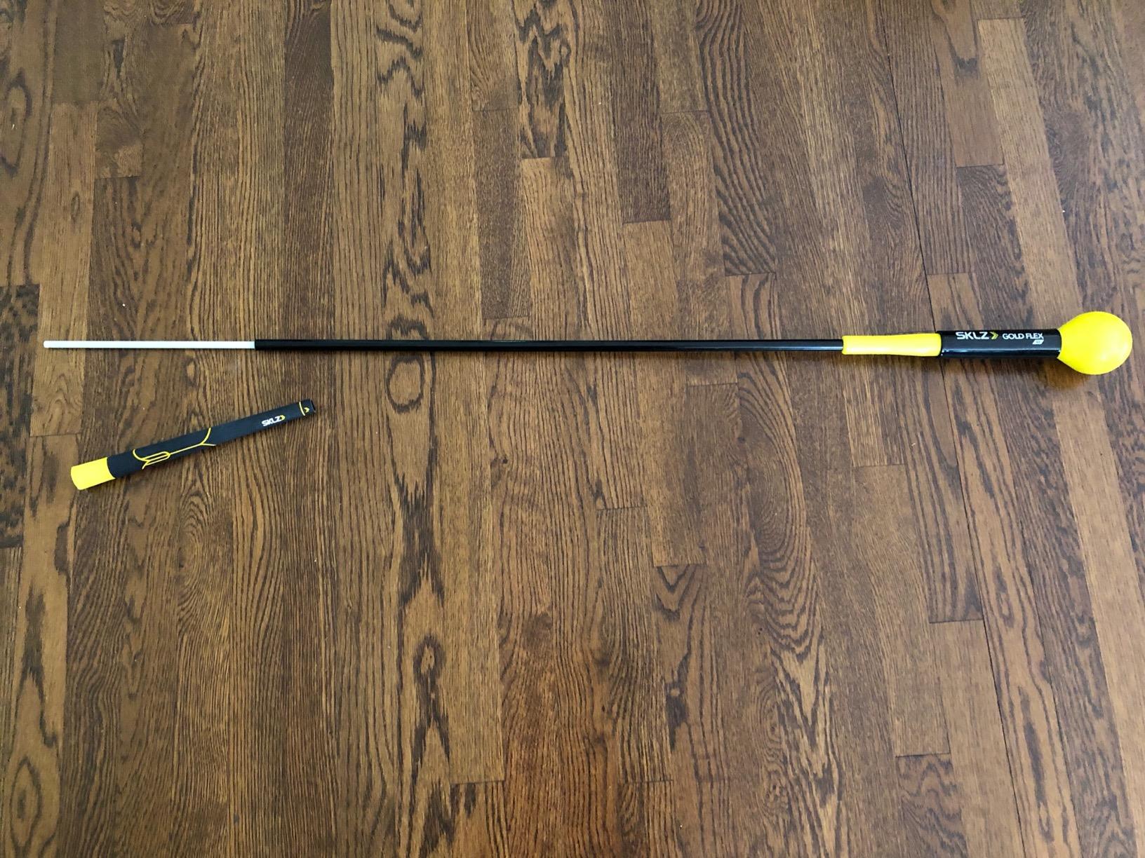 SKLZ Gold Flex Golf Swing Trainer and Warm Up Tool - Essential Golf Accessories for Golfers, Increase Swing Speed, Distance, Balance and Grip Strength customer photo 2