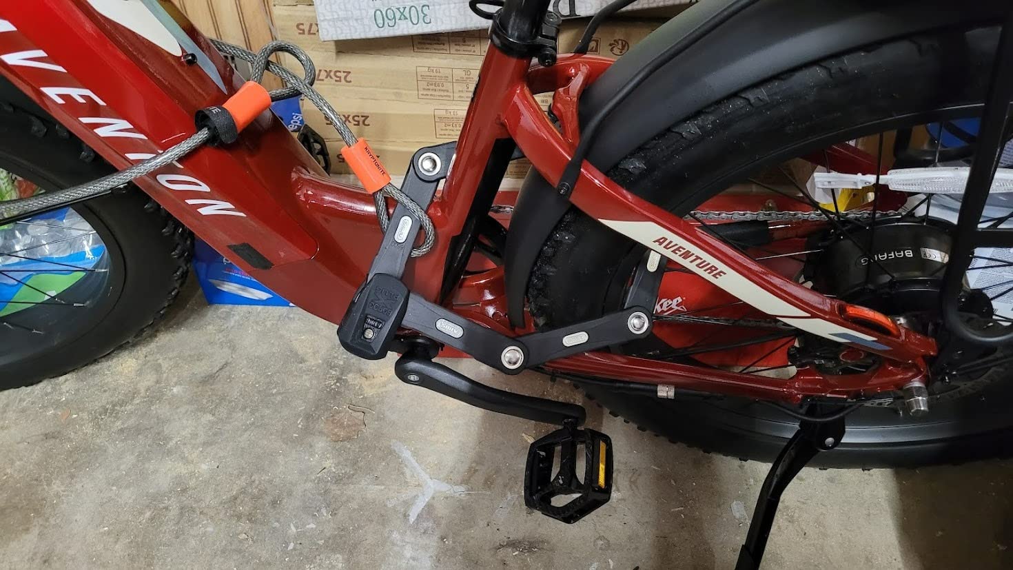 ABUS 551604 Bordo GRANIT X Plus 6500/85cm (33.46 in) black - Folding lock, Bike lock, Security level 15, 85cm/5.5mm (55160) customer photo 2
