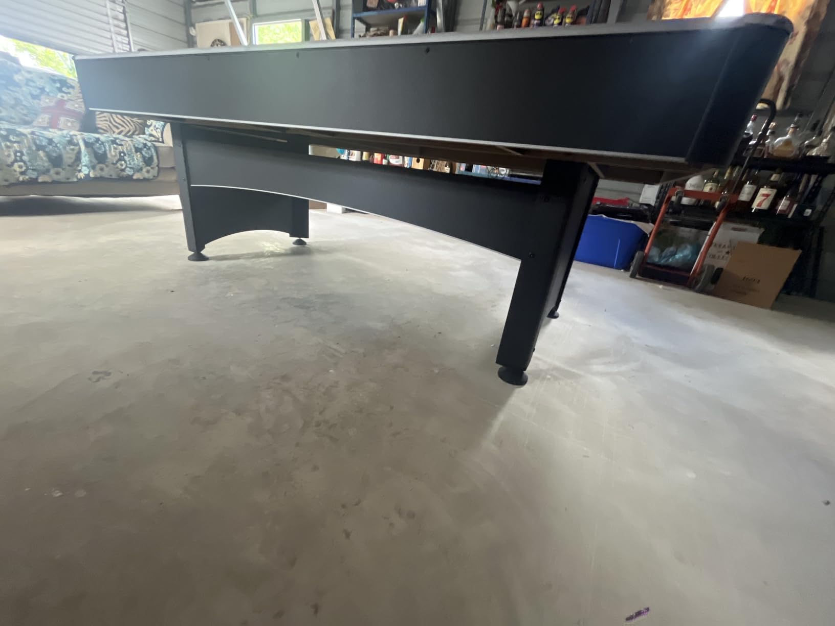 Hathaway Maverick 7 Foot Pool Table with Table Tennis Top - with Accessories for Both Games - Space-Saving Ping Pong and Pool Table Combo for Families - Matte Black Finish customer photo 1