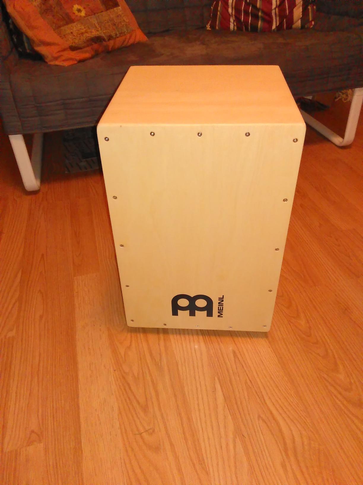 Meinl String Cajon Box Drum Instrument with Internal Snare Strings, Adjustable - NOT MADE IN CHINA - Play with Your Hands, 2-YEAR WARRANTY customer photo 2