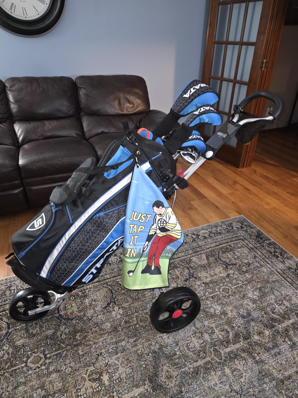 Caddytek Golf CaddyLite 11.5 V3 Superlite Deluxe Push Cart customer photo 1