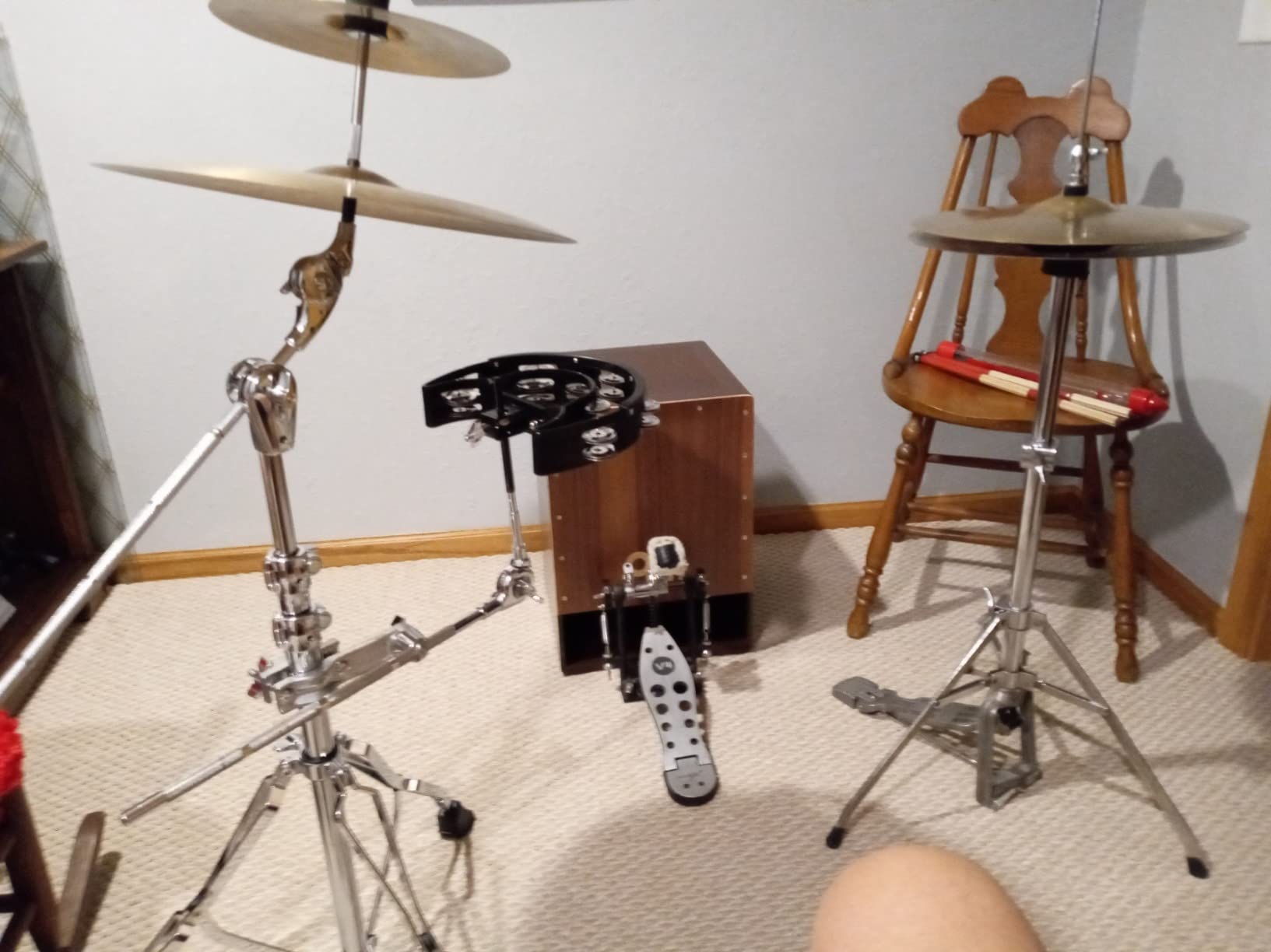 Meinl Jumbo Bass Subwoofer Cajon with Internal Snares - NOT MADE IN CHINA - Walnut Playing Surface, 2-YEAR Warranty (SUBCAJ5WN) customer photo 2