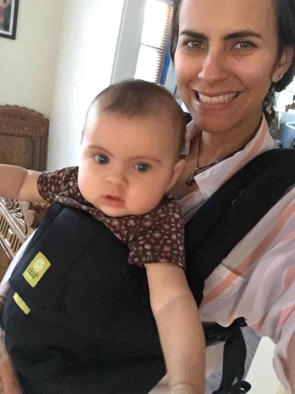 LÍLLÉbaby Complete All Seasons Ergonomic 6-in-1 Baby Carrier Infant to Toddler with Lumbar Support (7-45 Pounds), 360 Degree Baby Wearing & Multi-Position, Inward & Outward Facing (Black) customer photo 1