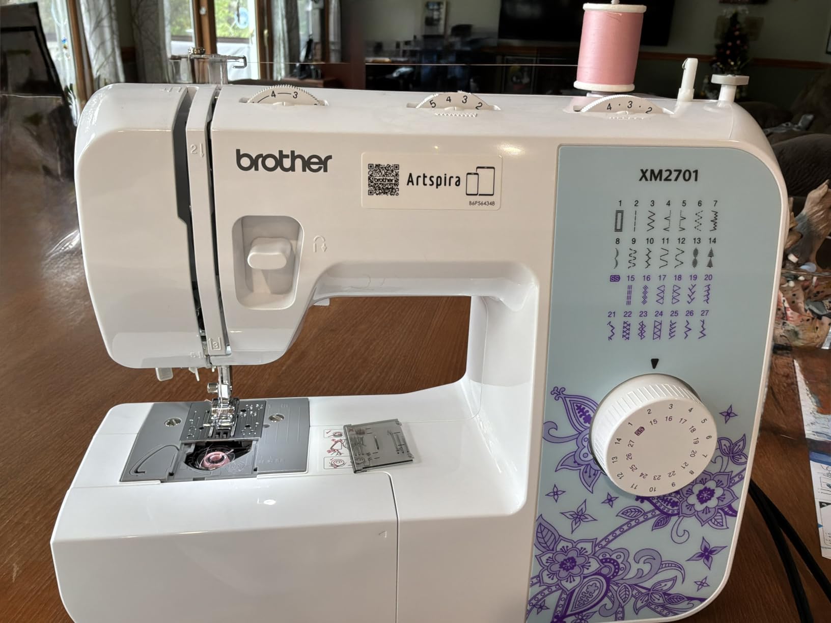 Brother Sewing Machine, XM2701, Lightweight Machine with 27 Stitches, 6 Included Sewing Feet customer photo 1