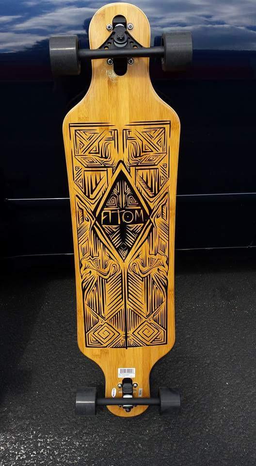 Atom Drop Through Longboard - 40 Inch customer photo 1