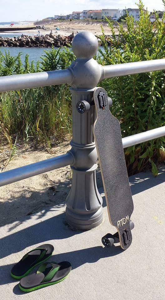 Atom Drop Through Longboard - 40 Inch customer photo 2