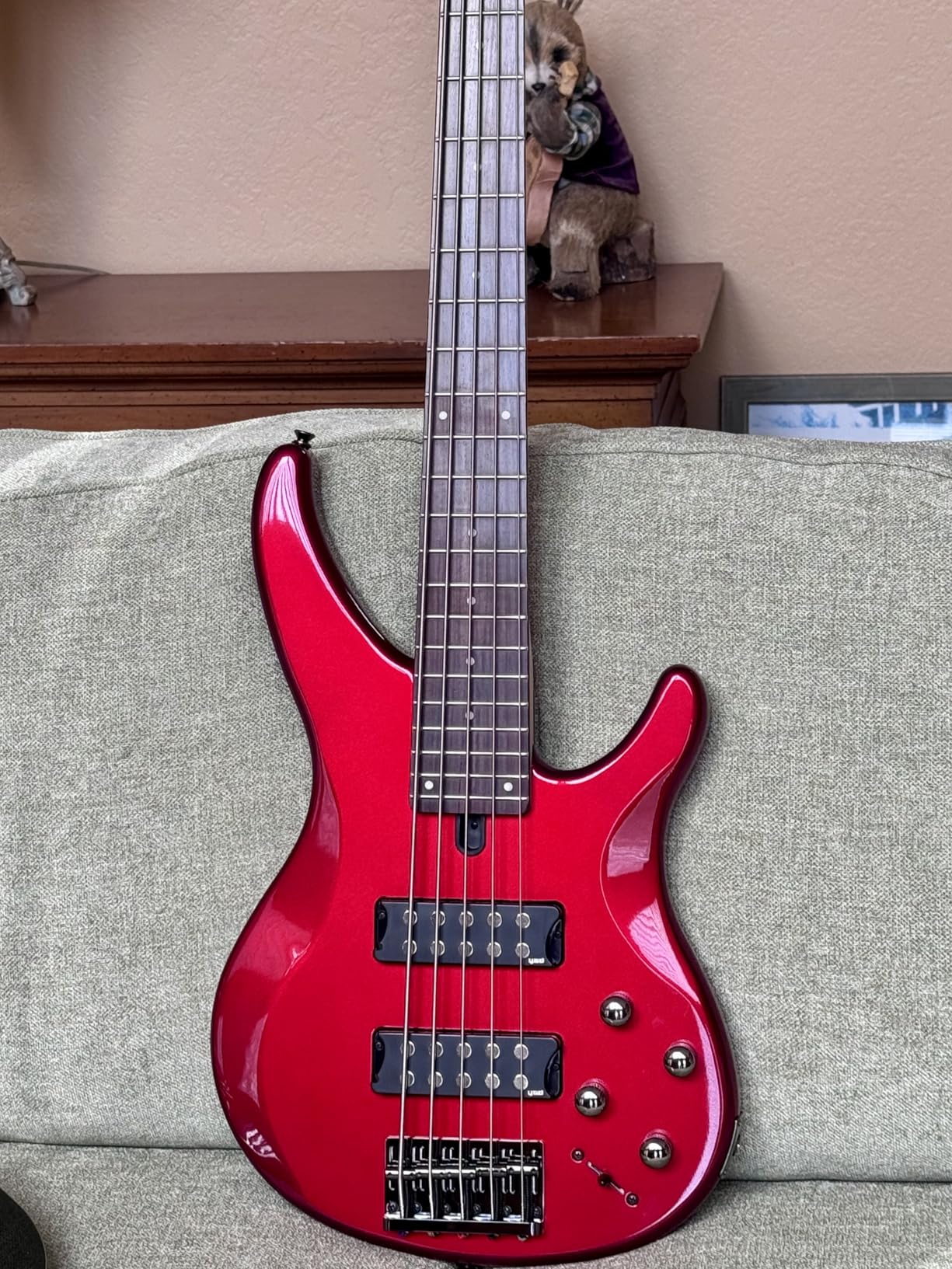 Yamaha TRBX174 BL 4-String Electric Bass Guitar customer photo 1
