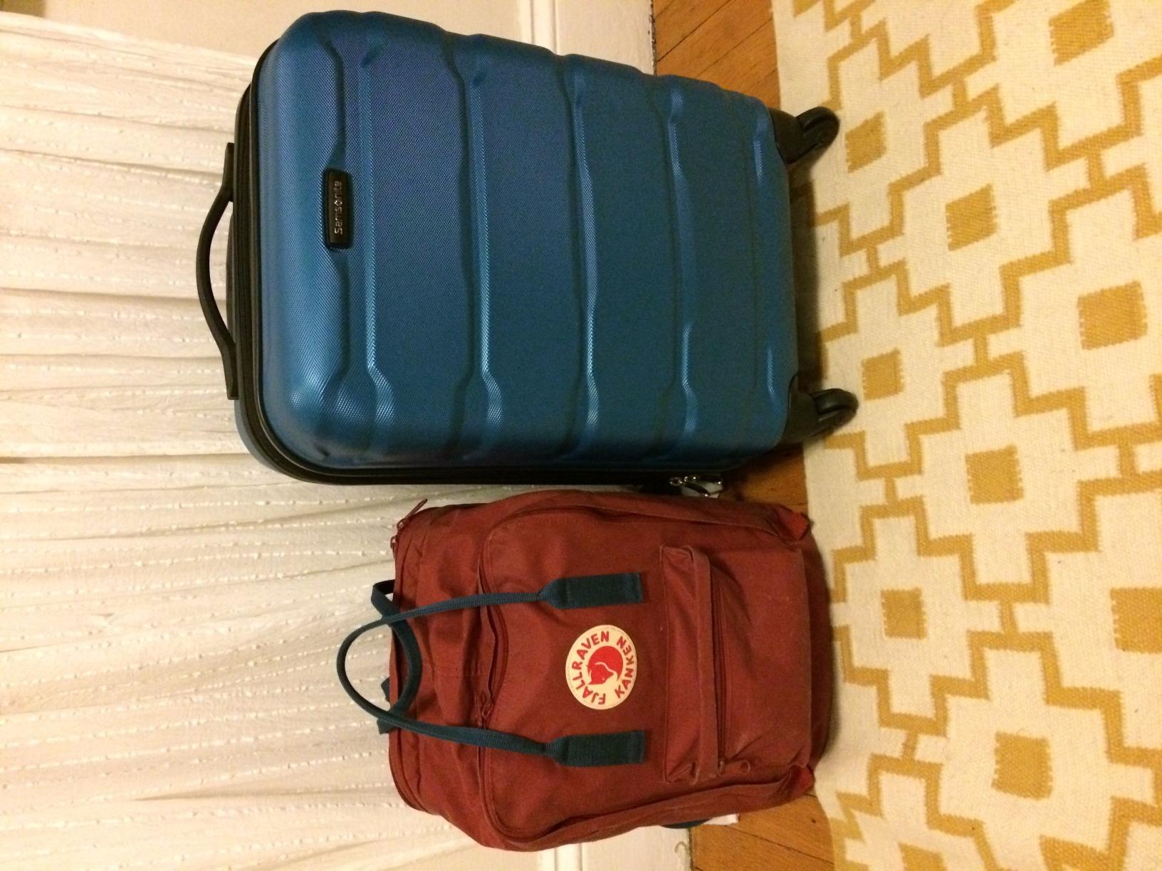 Samsonite Omni PC Hardside Expandable Luggage with Spinner Wheels, Teal, 3-Piece Set (20/24/28) customer photo 1