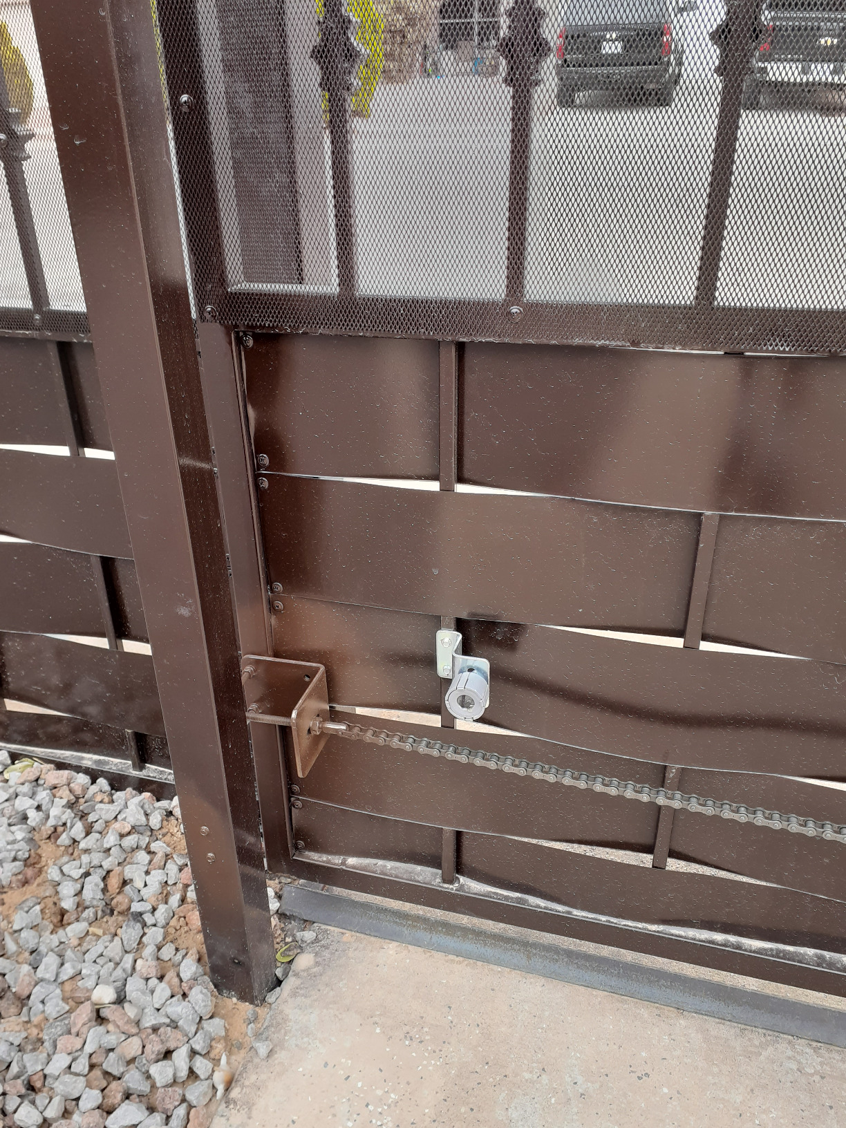 CO-Z Automatic Sliding Gate Opener 1400 lb 40 ft Gates 110V Chain Drive customer photo 1