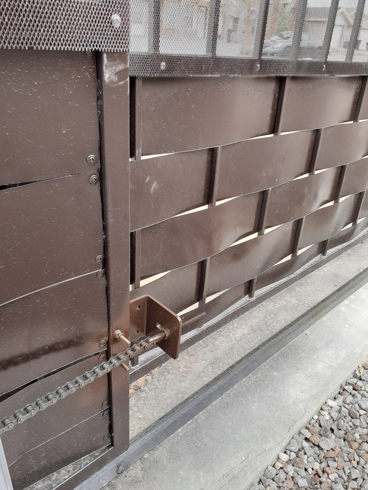 CO-Z Automatic Sliding Gate Opener 1400 lb 40 ft Gates 110V Chain Drive customer photo 2